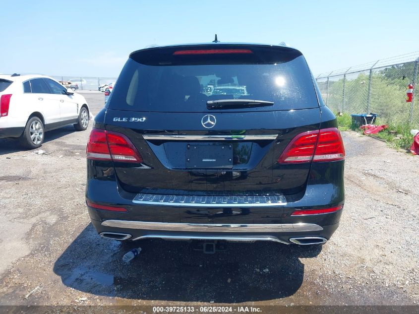 2018 Mercedes-Benz Gle 350 VIN: 4JGDA5JBXJB049347 Lot: 39725133