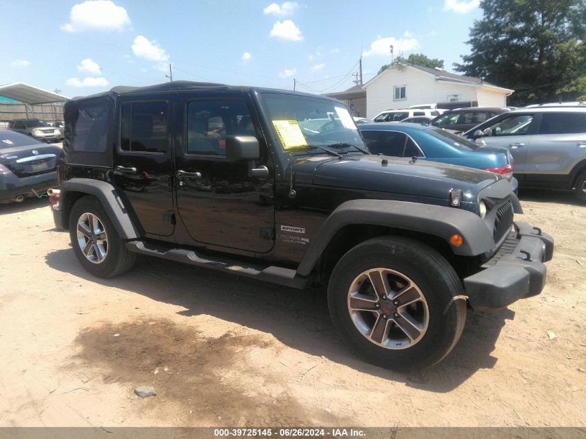 2010 Jeep Wrangler Unlimited Sport VIN: 1J4BB3H11AL136326 Lot: 39725145