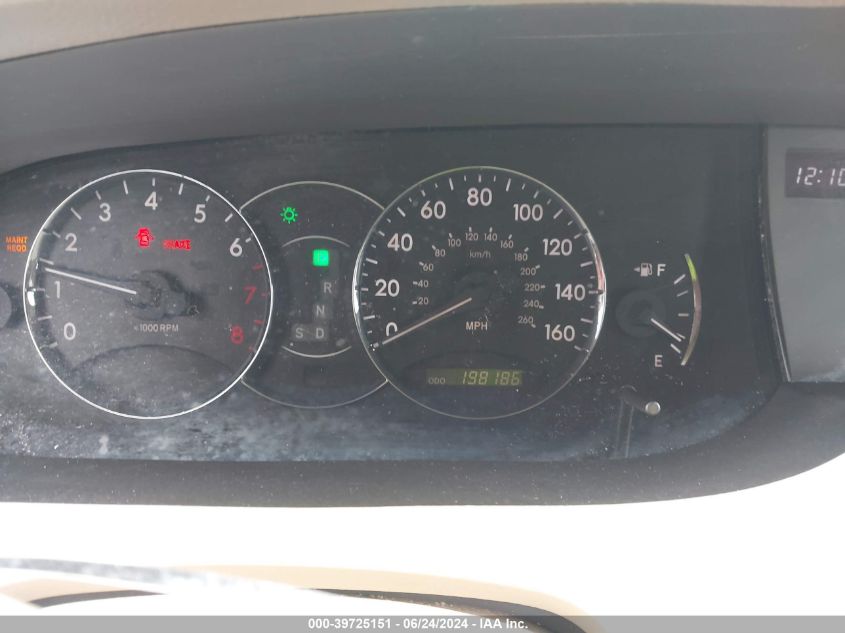 2006 Toyota Avalon Xls VIN: 4T1BK36B16U110825 Lot: 39725151