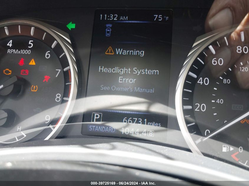 2019 Infiniti Q50 3.0T Luxe VIN: JN1EV7AR3KM552619 Lot: 39725169