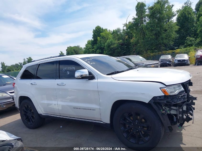 2014 Jeep Grand Cherokee Summit VIN: 1C4RJEJG4EC475198 Lot: 39725174