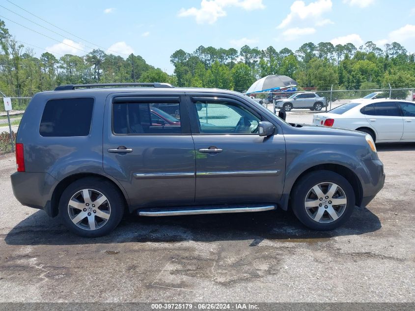 2014 Honda Pilot Touring VIN: 5FNYF4H93EB050489 Lot: 39725179