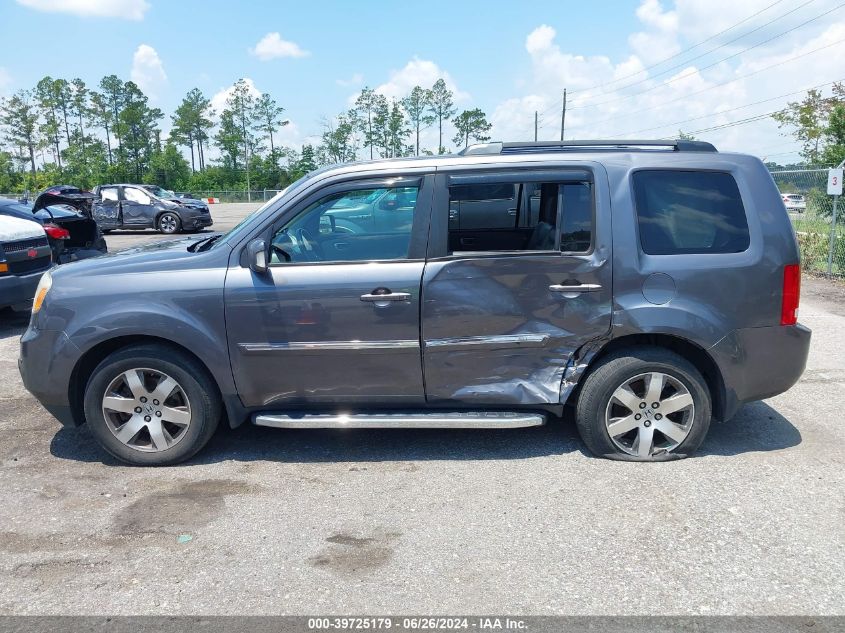 2014 Honda Pilot Touring VIN: 5FNYF4H93EB050489 Lot: 39725179