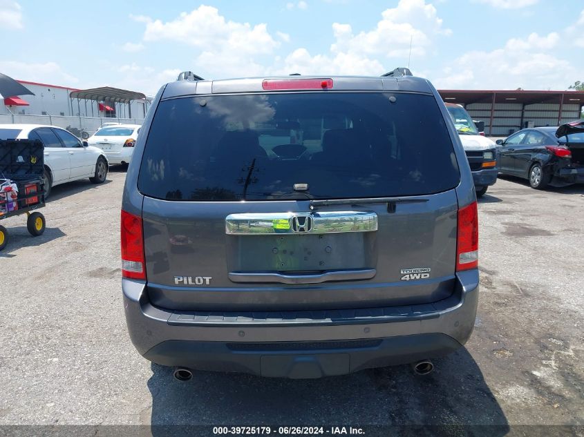 2014 Honda Pilot Touring VIN: 5FNYF4H93EB050489 Lot: 39725179