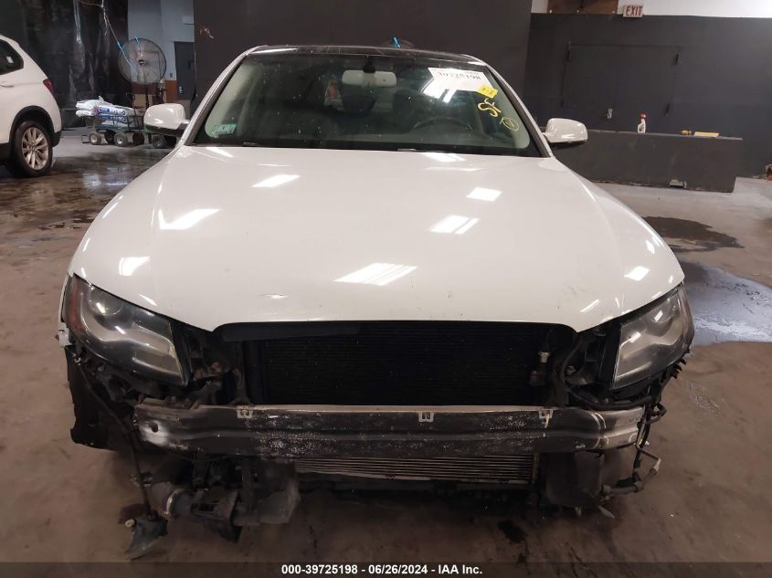 2012 Audi A4 2.0T Premium VIN: WAUFFAFL3CN011238 Lot: 39725198