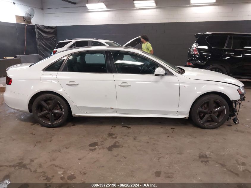 2012 Audi A4 2.0T Premium VIN: WAUFFAFL3CN011238 Lot: 39725198