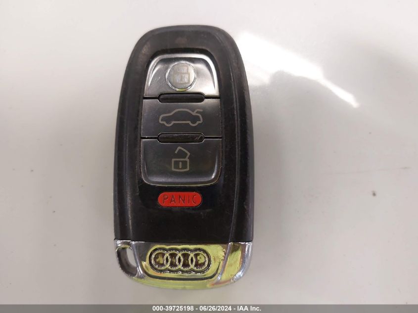 2012 Audi A4 2.0T Premium VIN: WAUFFAFL3CN011238 Lot: 39725198