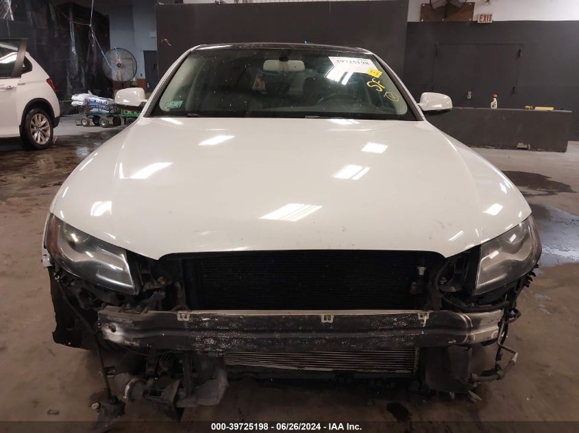 2012 Audi A4 2.0T Premium VIN: WAUFFAFL3CN011238 Lot: 39725198