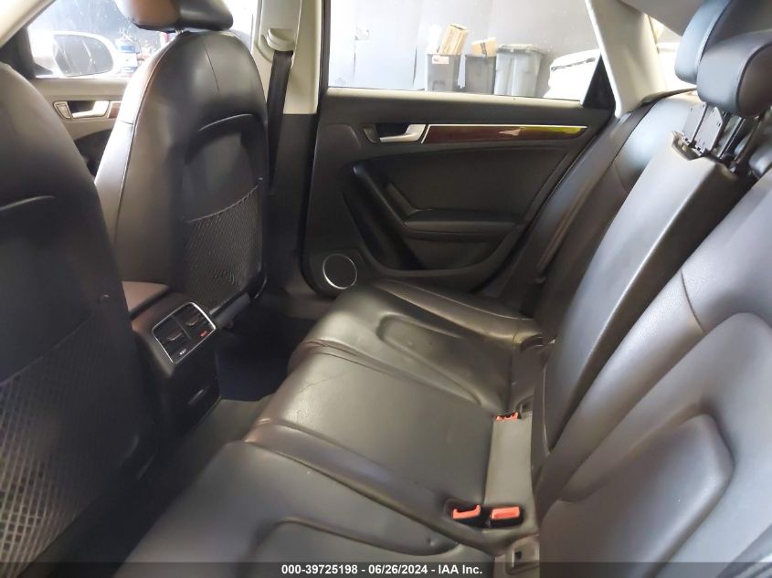 2012 Audi A4 2.0T Premium VIN: WAUFFAFL3CN011238 Lot: 39725198