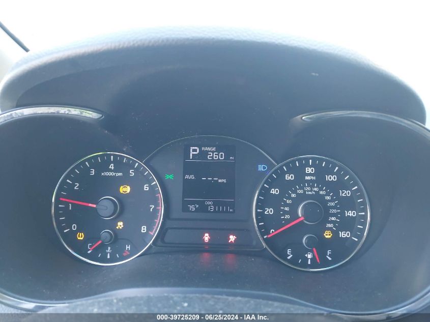 2017 Kia Forte Lx VIN: 3KPFK4A72HE052501 Lot: 39725209