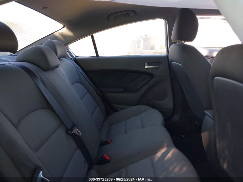 2017 Kia Forte Lx VIN: 3KPFK4A72HE052501 Lot: 39725209