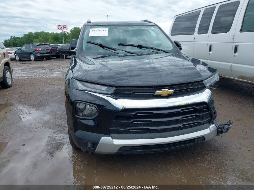 2021 Chevrolet Trailblazer Lt VIN: KL79MPSL5MB050329 Lot: 39725212