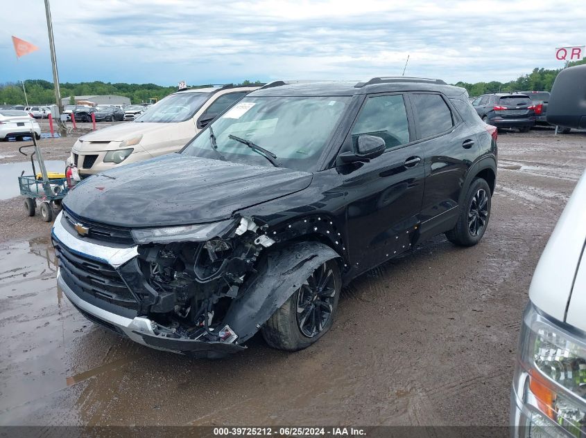 2021 Chevrolet Trailblazer Lt VIN: KL79MPSL5MB050329 Lot: 39725212