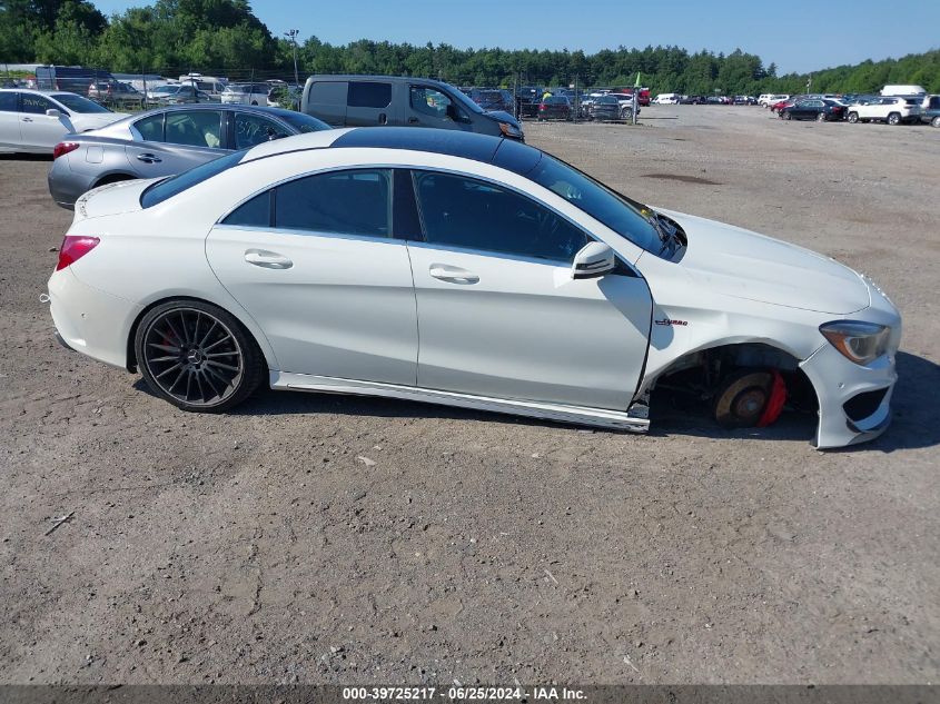 2014 Mercedes-Benz Cla 45 Amg 4Matic VIN: WDDSJ5CB2EN053136 Lot: 39725217