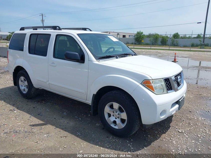 2007 Nissan Pathfinder Le/Se/Xe VIN: 5N1AR18UX7C612735 Lot: 39725240