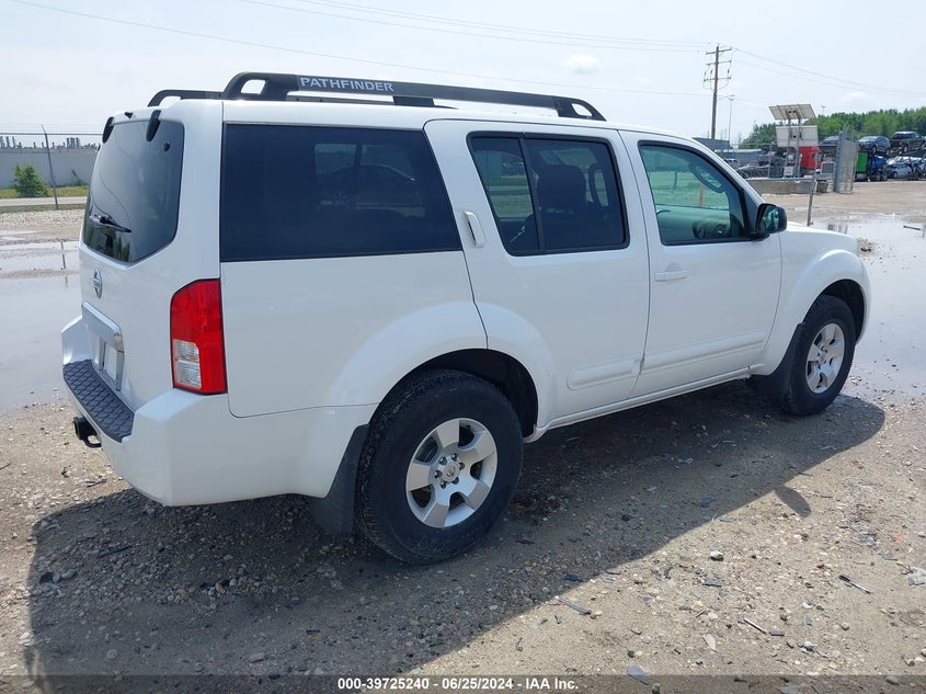 2007 Nissan Pathfinder Le/Se/Xe VIN: 5N1AR18UX7C612735 Lot: 39725240