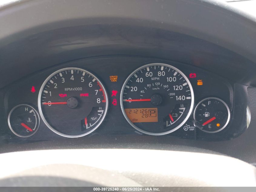 2007 Nissan Pathfinder Le/Se/Xe VIN: 5N1AR18UX7C612735 Lot: 39725240