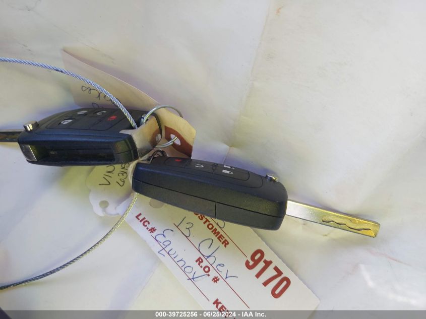 2013 Chevrolet Equinox Lt VIN: 2GNALDEK8D6311564 Lot: 39725256