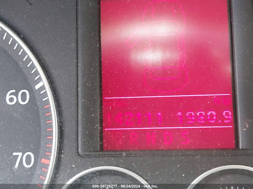 2008 Volkswagen Jetta Se/Sel VIN: 3VWRM81KX8M092878 Lot: 39725277