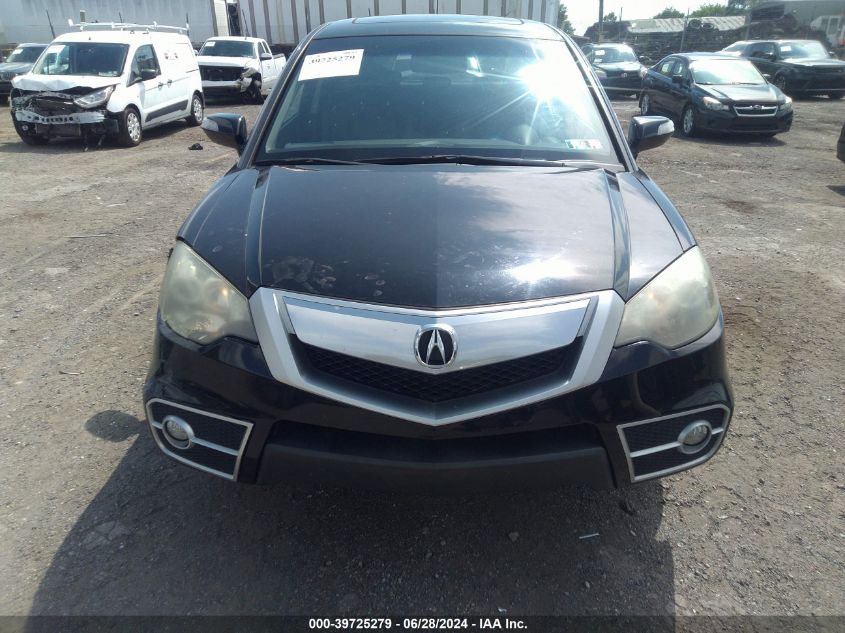 2011 Acura Rdx VIN: 5J8TB1H23BA000401 Lot: 39725279