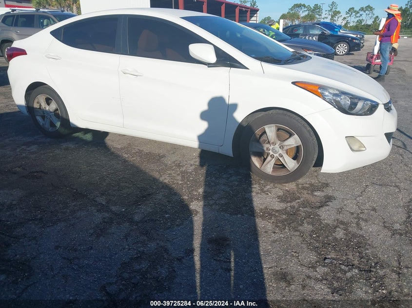 2012 Hyundai Elantra Gls/Limited VIN: 5NPDH4AE0CH077079 Lot: 39725284
