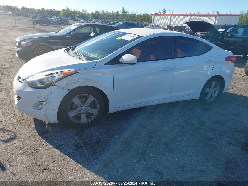 2012 Hyundai Elantra Gls/Limited VIN: 5NPDH4AE0CH077079 Lot: 39725284