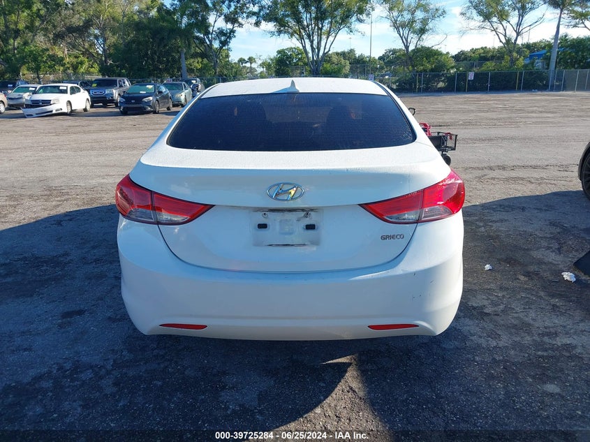 2012 Hyundai Elantra Gls/Limited VIN: 5NPDH4AE0CH077079 Lot: 39725284
