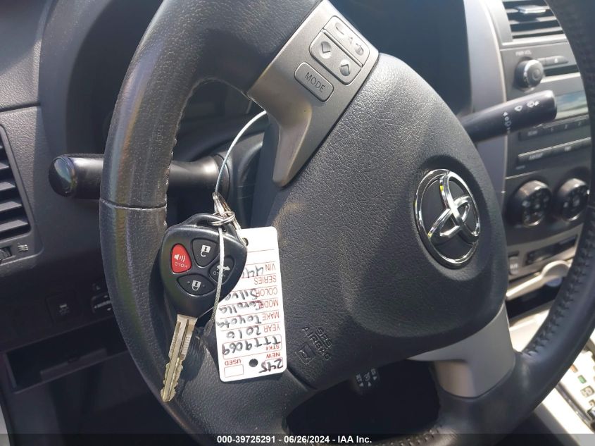 2010 Toyota Corolla S/Le/Xle VIN: 2T1BU4EE9AC444722 Lot: 39725291