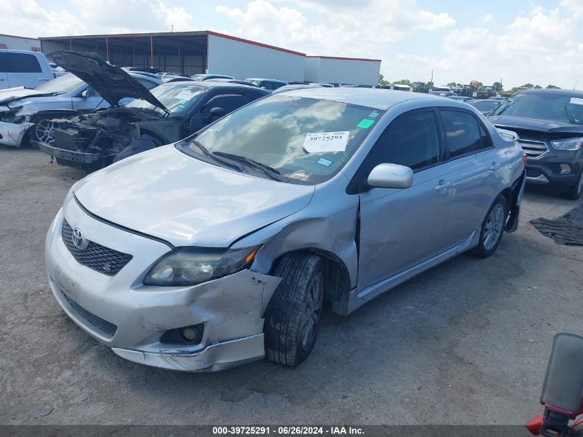 2010 Toyota Corolla S/Le/Xle VIN: 2T1BU4EE9AC444722 Lot: 39725291