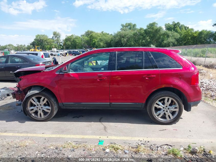 2014 Ford Edge Limited VIN: 2FMDK4KC4EBA17878 Lot: 39725292