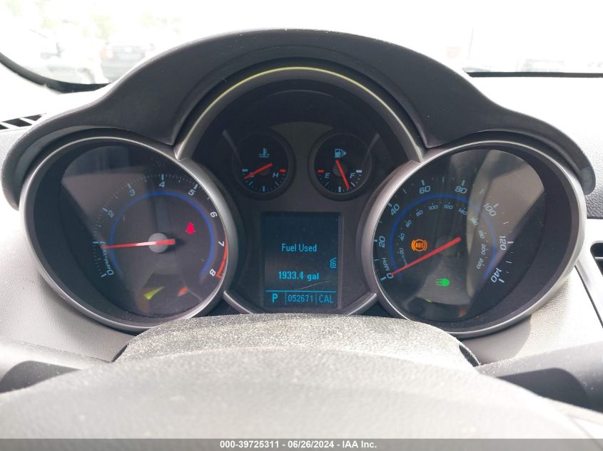 2011 Chevrolet Cruze Ls VIN: 1G1PC5SH6B7270374 Lot: 39725311