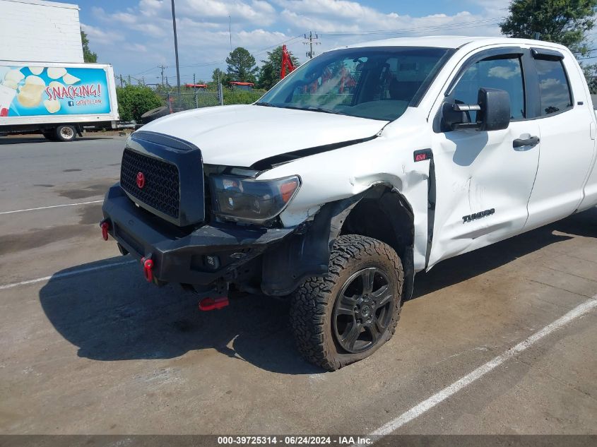 5TFCV54178X006654 2008 Toyota Tundra Sr5 5.7L V8