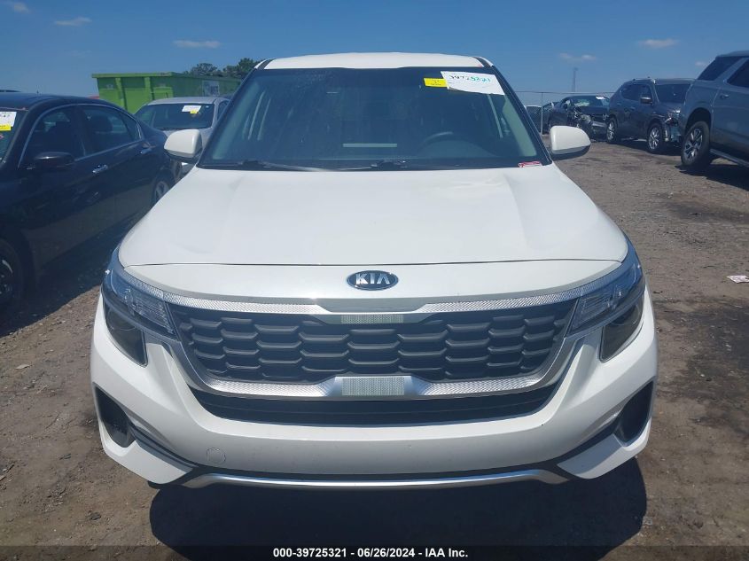 2021 Kia Seltos Lx VIN: KNDEPCAA8M7093602 Lot: 39725321