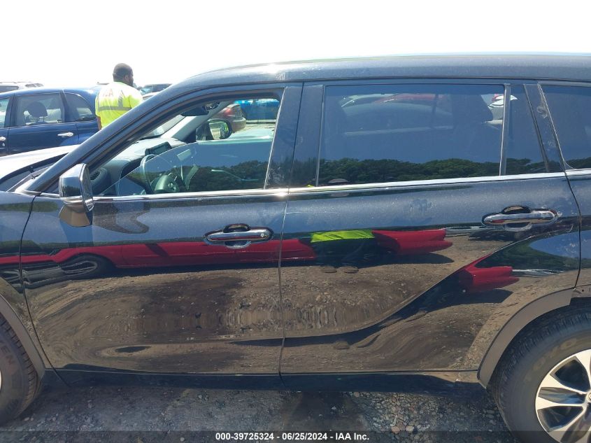 2021 Toyota Highlander Xle VIN: 5TDGZRAH4MS516152 Lot: 39725324