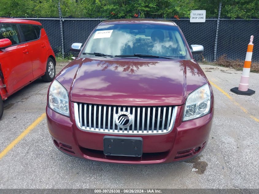 2008 Mercury Sable Premier VIN: 1MEHM42W48G625468 Lot: 39725330