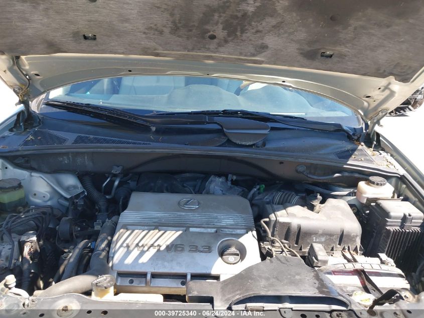 2004 Lexus Rx 330 VIN: 2T2HA31U54C037703 Lot: 39725340