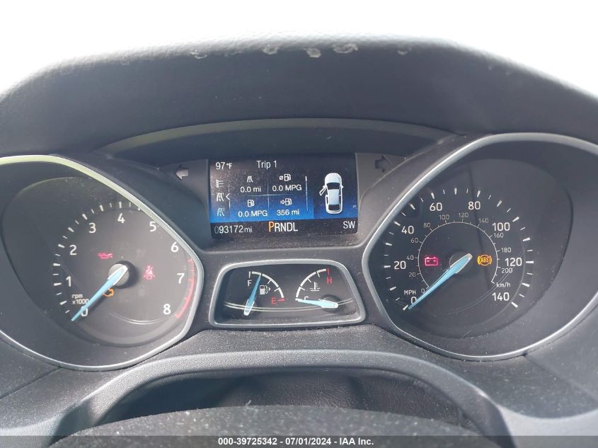 2016 Ford Focus Se VIN: 1FADP3K2XGL348075 Lot: 39725342