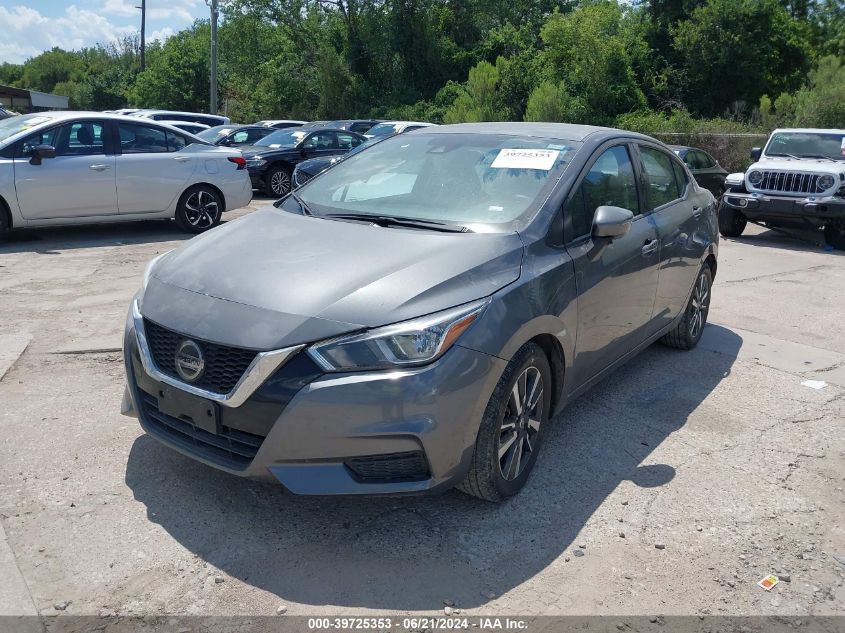 2021 Nissan Versa Sv Xtronic Cvt VIN: 3N1CN8EVXML840896 Lot: 39725353