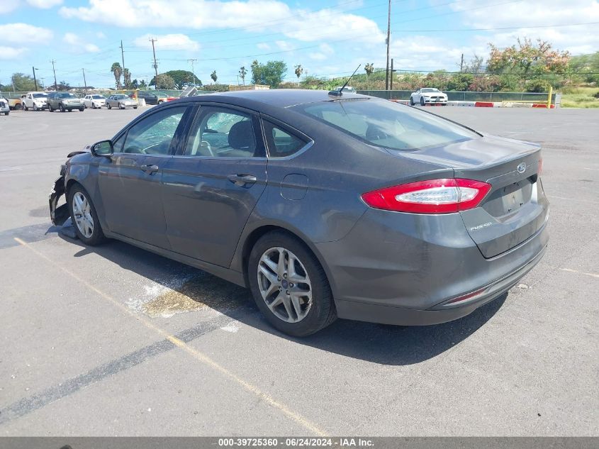 2016 FORD FUSION SE - 3FA6P0H72GR330200