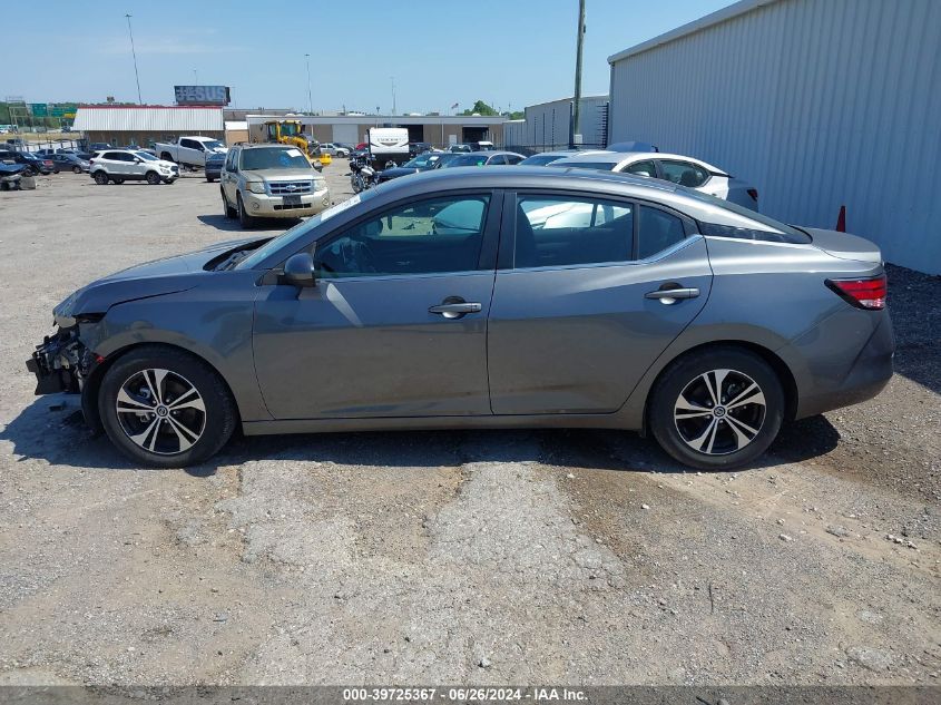 2021 Nissan Sentra Sv VIN: 3N1AB8CV0MY283700 Lot: 39725367