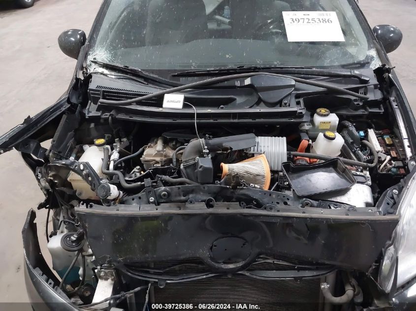 2010 Toyota Prius Ii VIN: JTDKN3DU5A0004989 Lot: 39725386