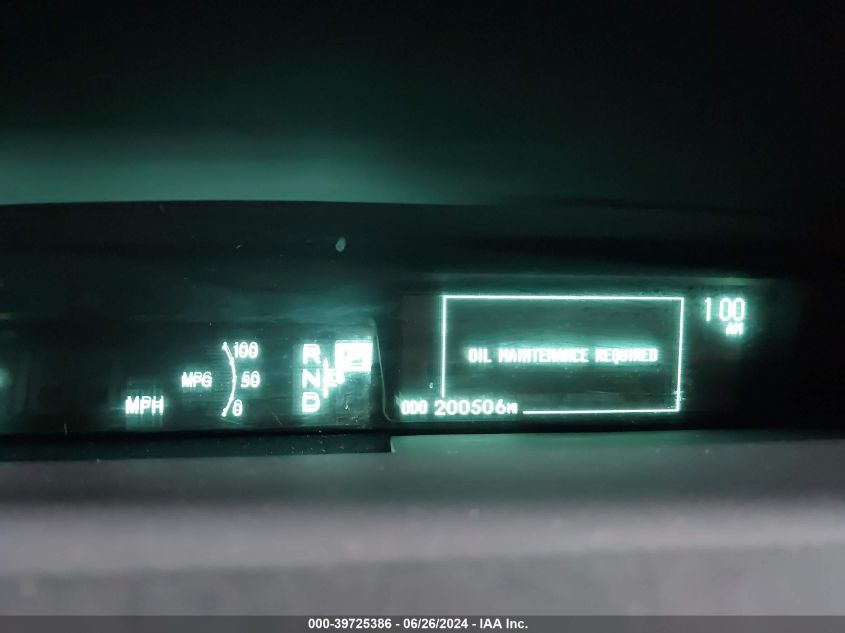 2010 Toyota Prius Ii VIN: JTDKN3DU5A0004989 Lot: 39725386