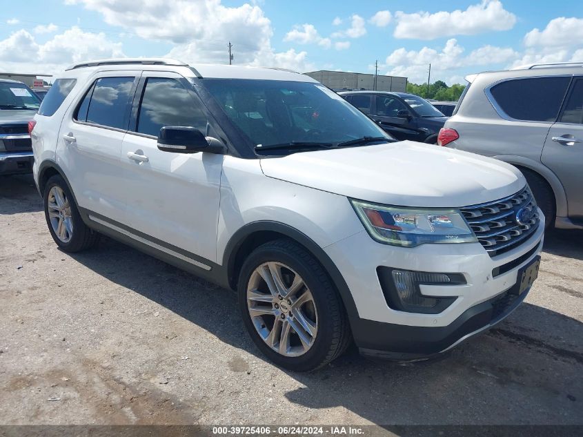 2016 Ford Explorer Xlt VIN: 1FM5K7D81GGA09635 Lot: 39725406