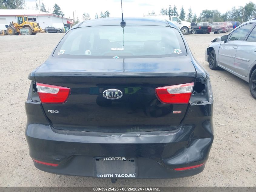 2017 Kia Rio Lx VIN: KNADM4A32H6117882 Lot: 39725425