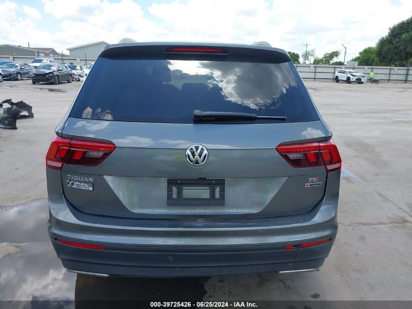 2018 Volkswagen Tiguan 2.0T S VIN: 3VV0B7AX7JM011317 Lot: 39725426