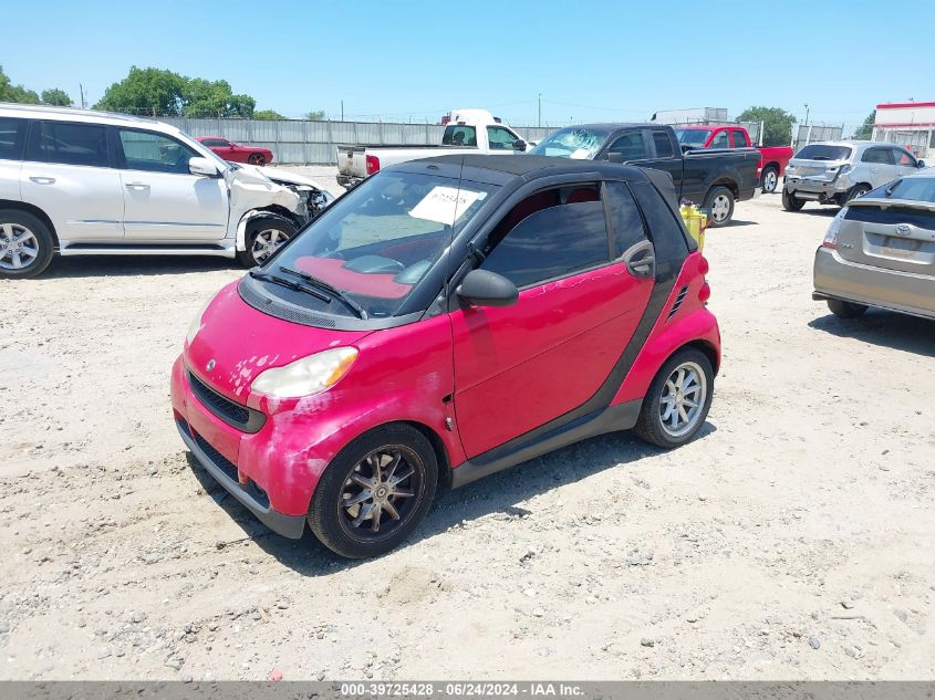 WMEEK31X79K281021 | 2009 SMART FORTWO