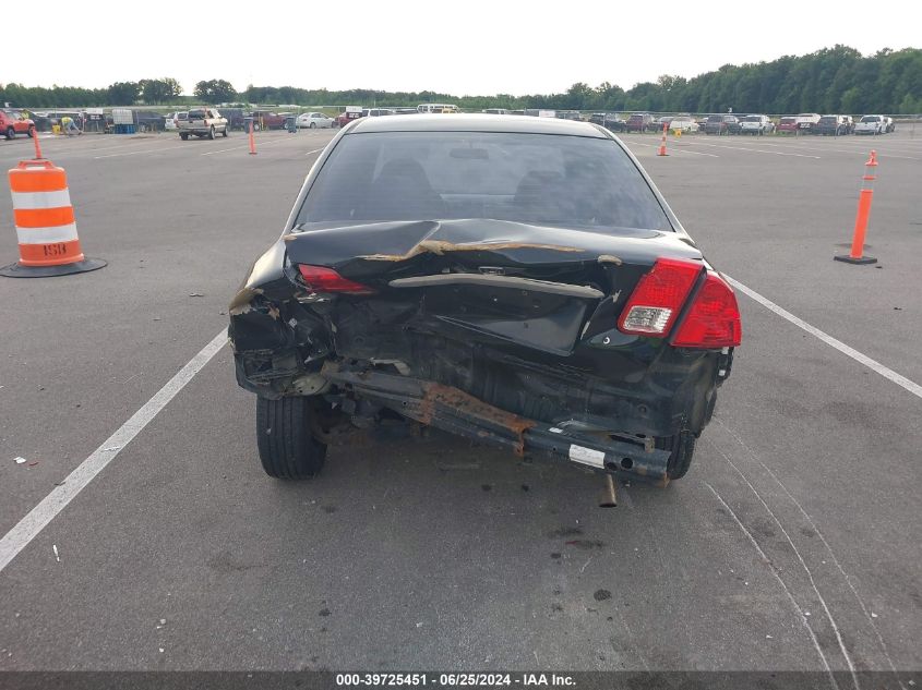 2003 Honda Civic Ex VIN: 2HGES26713H589304 Lot: 39725451