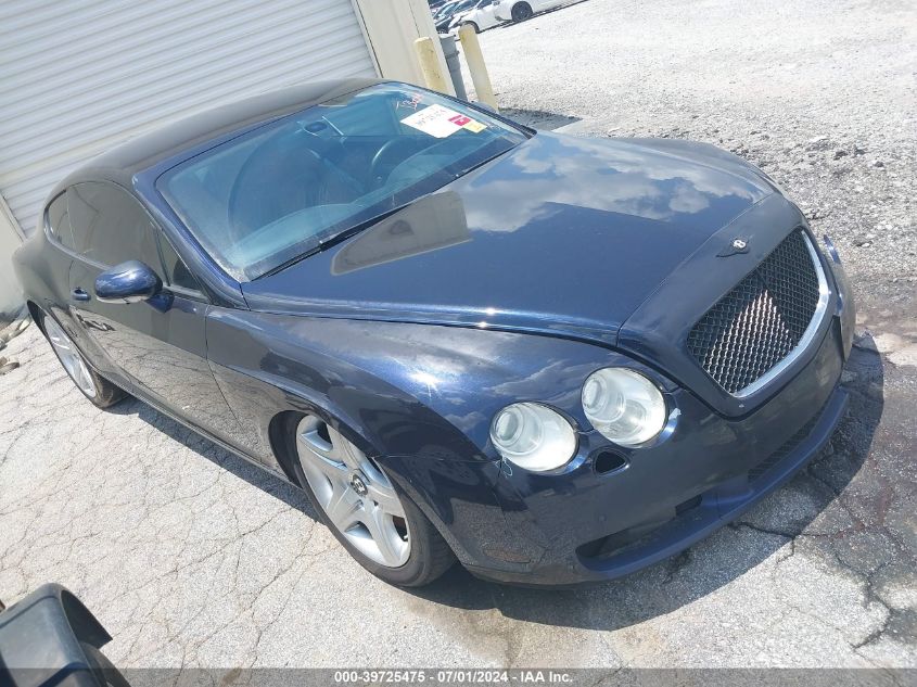 2005 Bentley Continental Gt VIN: SCBCR63W15C029621 Lot: 39725475