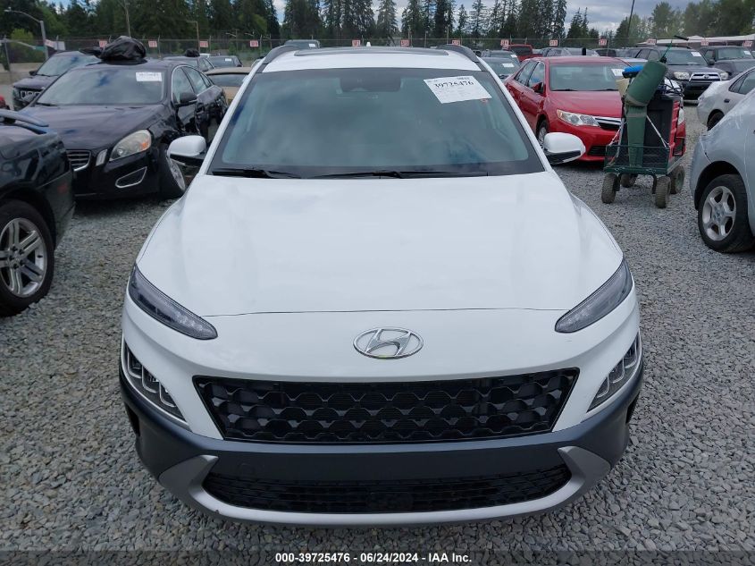 2023 Hyundai Kona Limited VIN: KM8K5CA38PU970598 Lot: 39725476