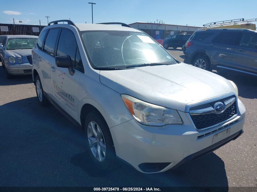 2015 Subaru Forester 2.5I VIN: JF2SJABC8FH452339 Lot: 39725478